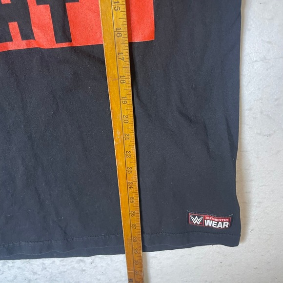 WWE Rusev Happy Rusev Day Black T Shirt Authentic Wear Mens L - Picture 5 of 5